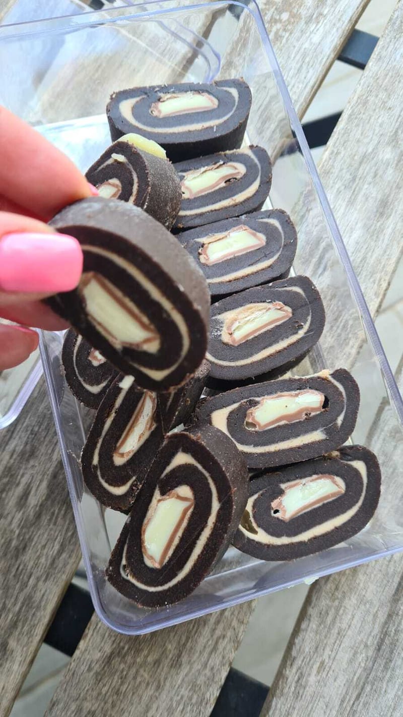 עוגיות מגולגלות קינדר