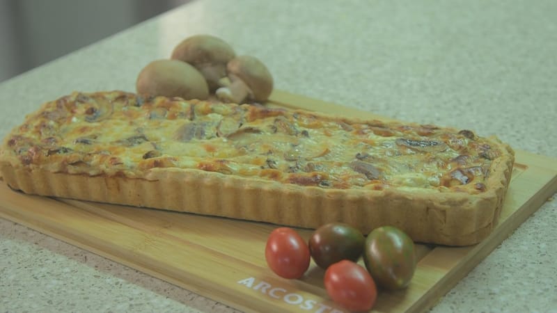 קיש בוריקטס פטריות/ בלה אהרונוביץ