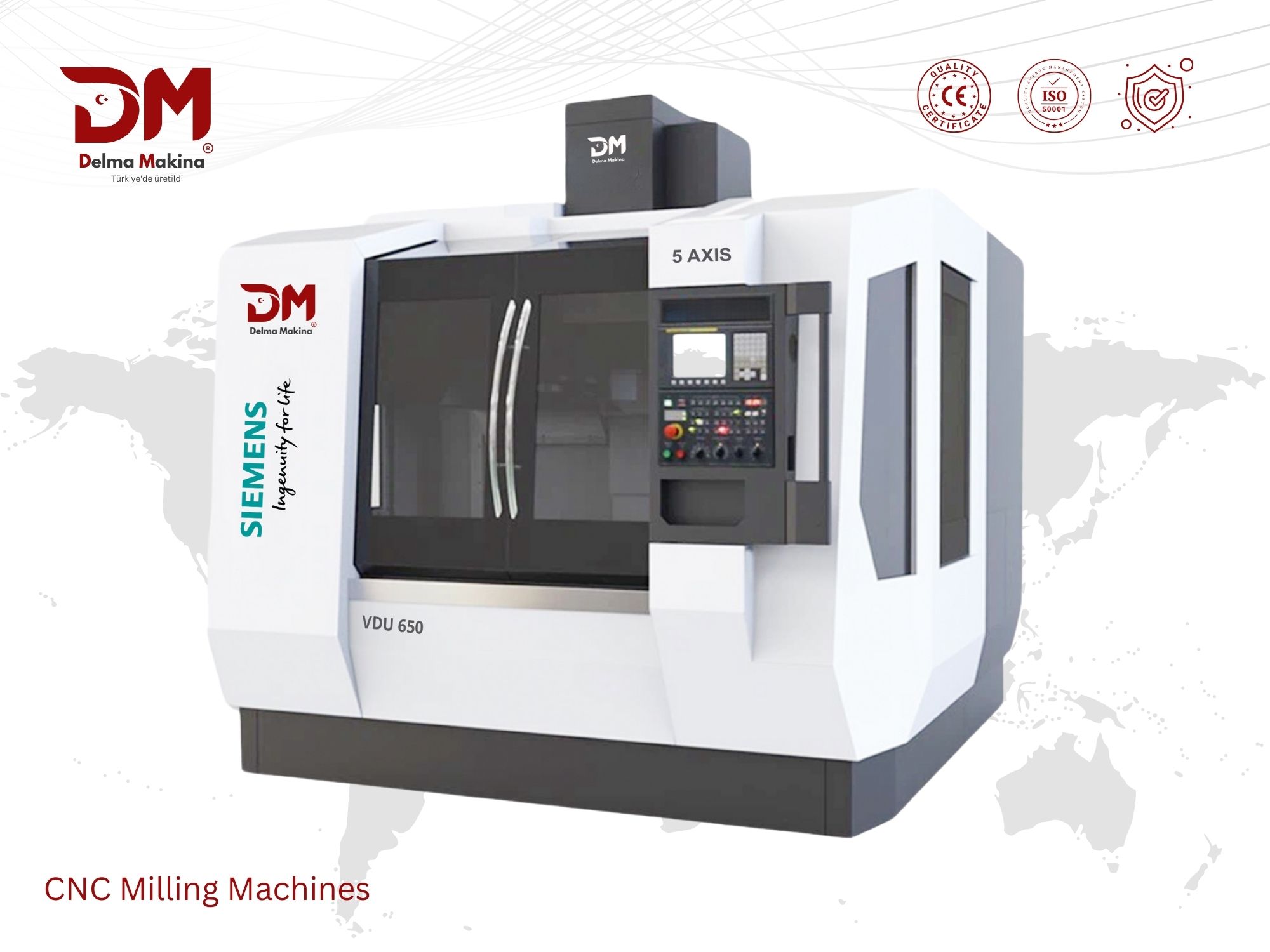 Precision CNC Milling Machines