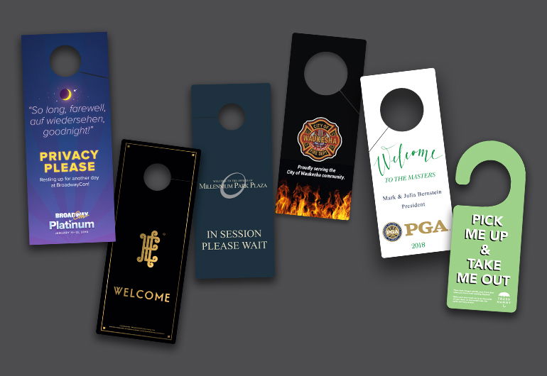 Hotel Door Hangers