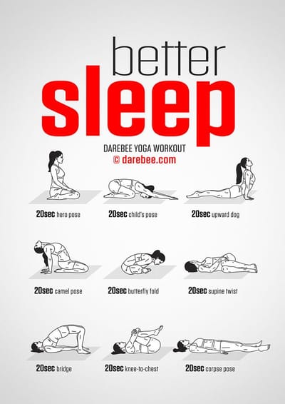 Consejos sobre algunos ejercicios de yoga para ayudarte a dormir