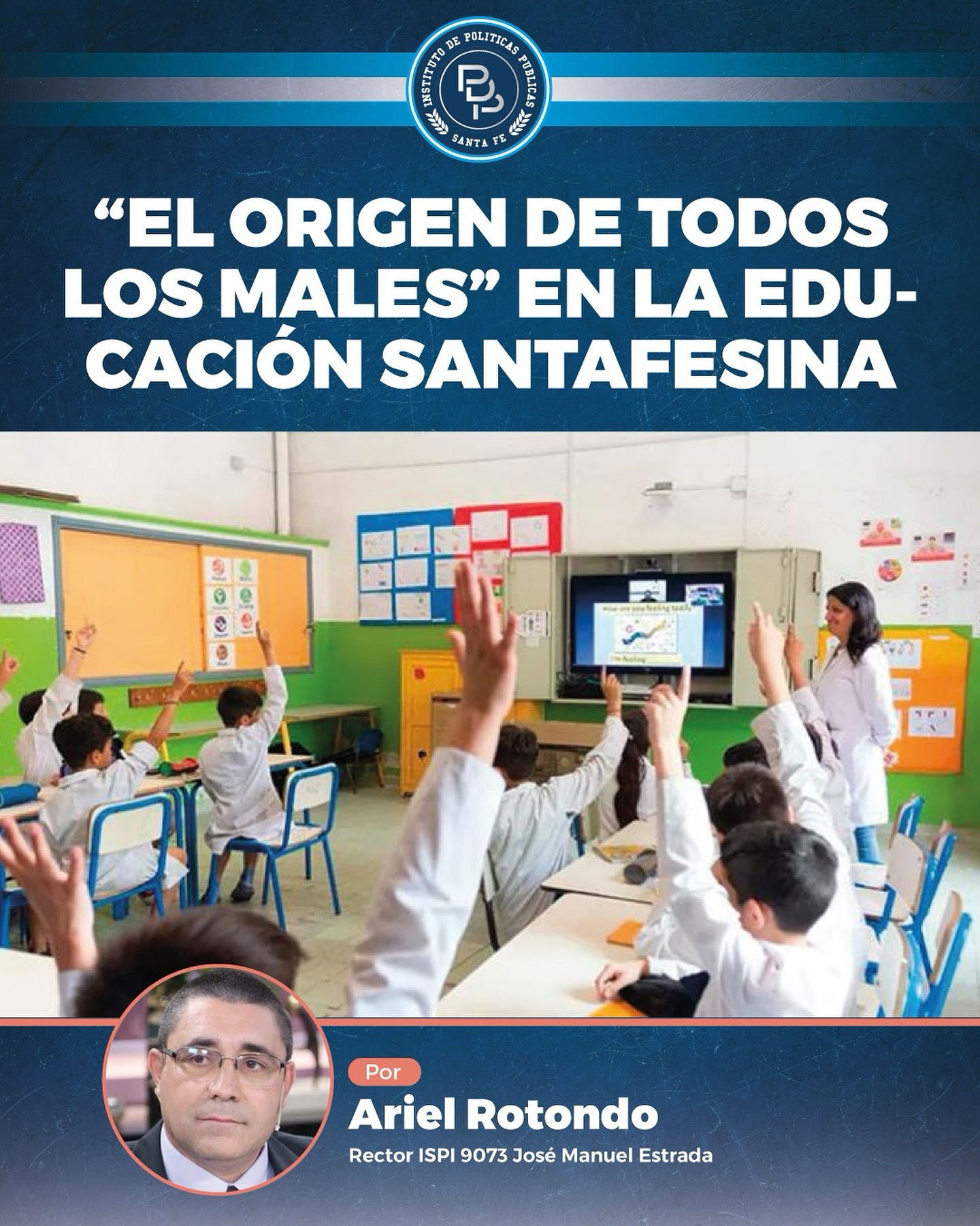 "El origen de todos los males" en la educación santafesina