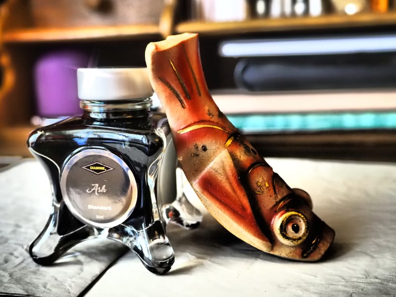 Diamine Ash Inkvent Red Edition