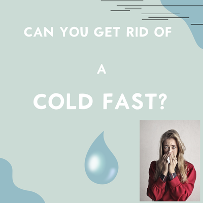 Can I make my cold go away faster?
