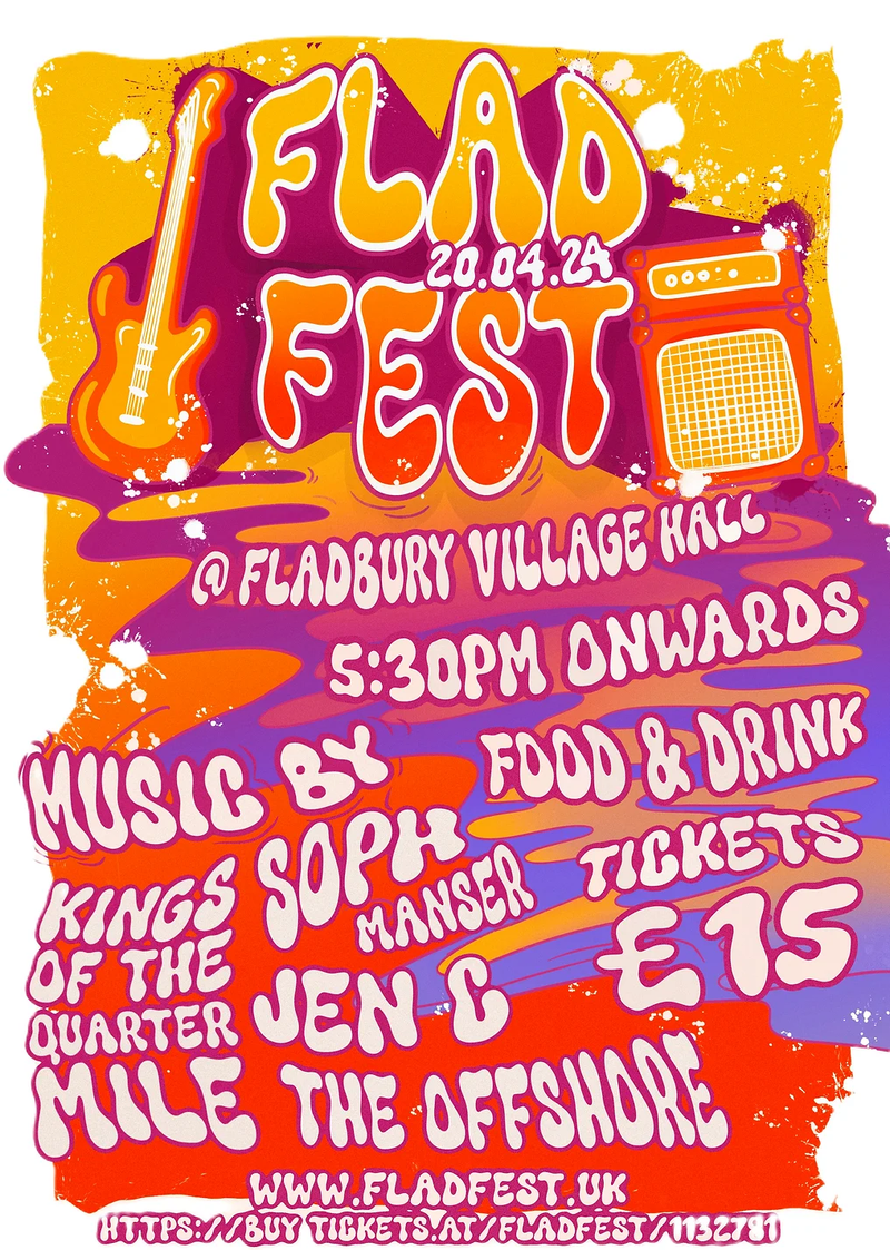 Fladfest 2024  - 5pm to 11pm