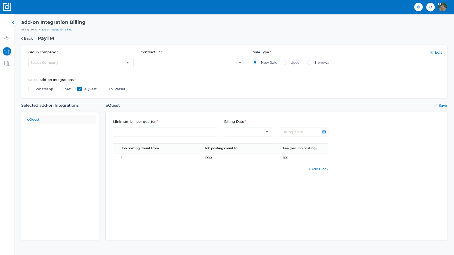Billing Automation