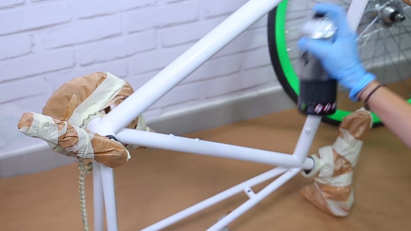 Mitos sobre pintura de bicicletas