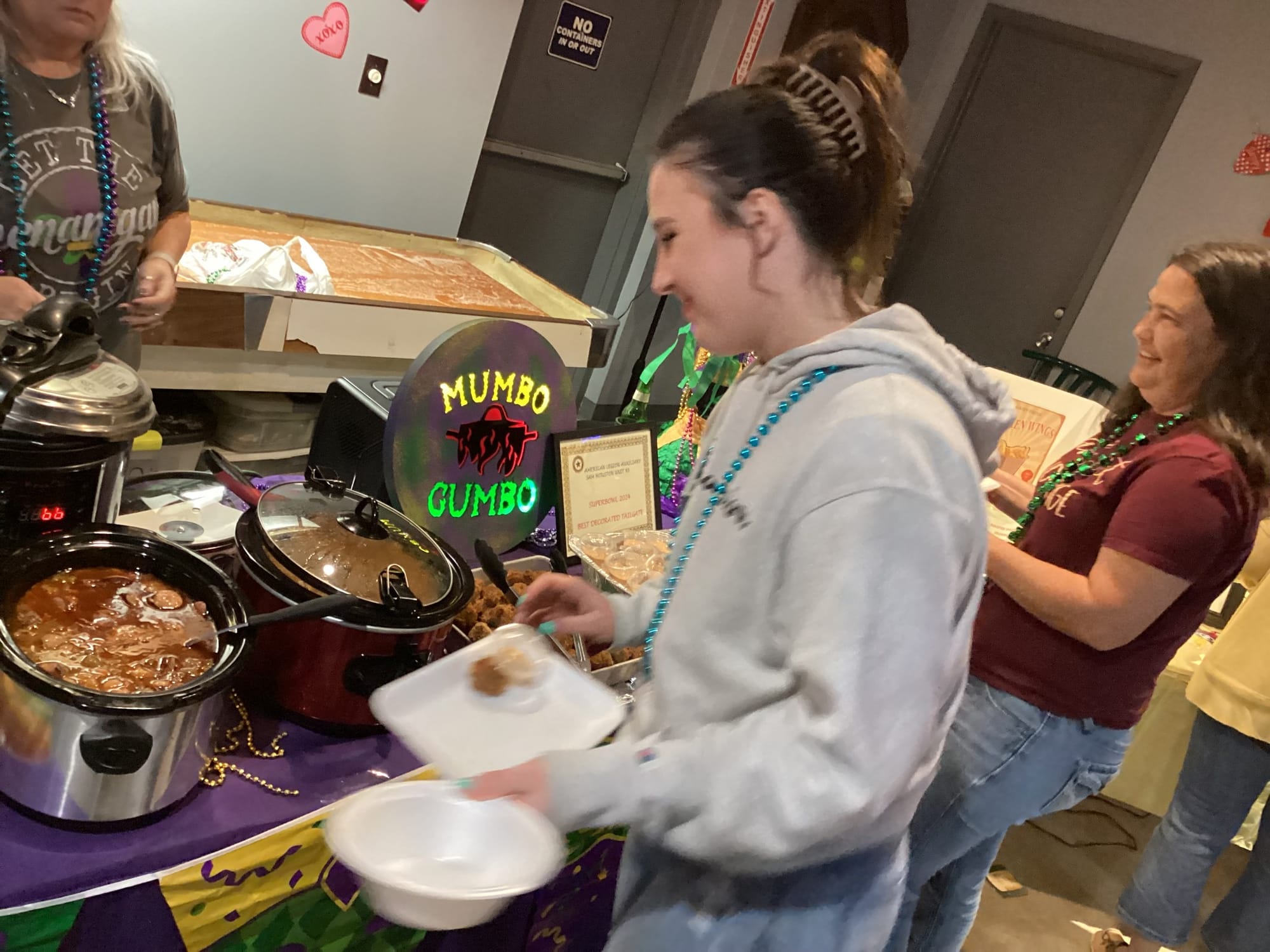 Tailgate Your Table Superbowl Event! Oooh that Gumbo Though!