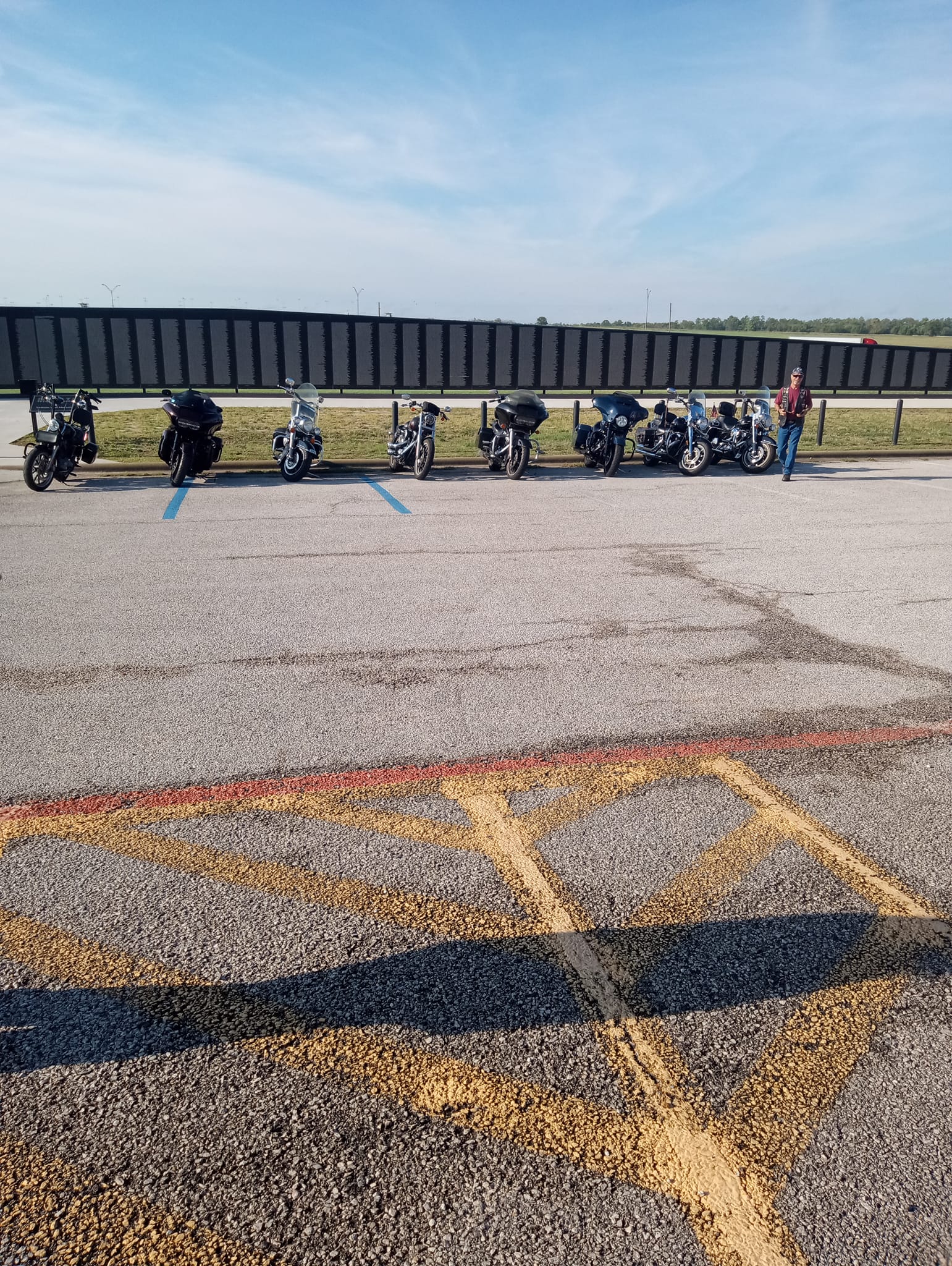 Riders Arriving to the 2023 Sortie at the HEARTS Museum