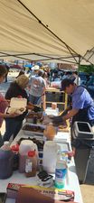 Serving Line! SHSU Kappa Alpha BBQ Fundraiser