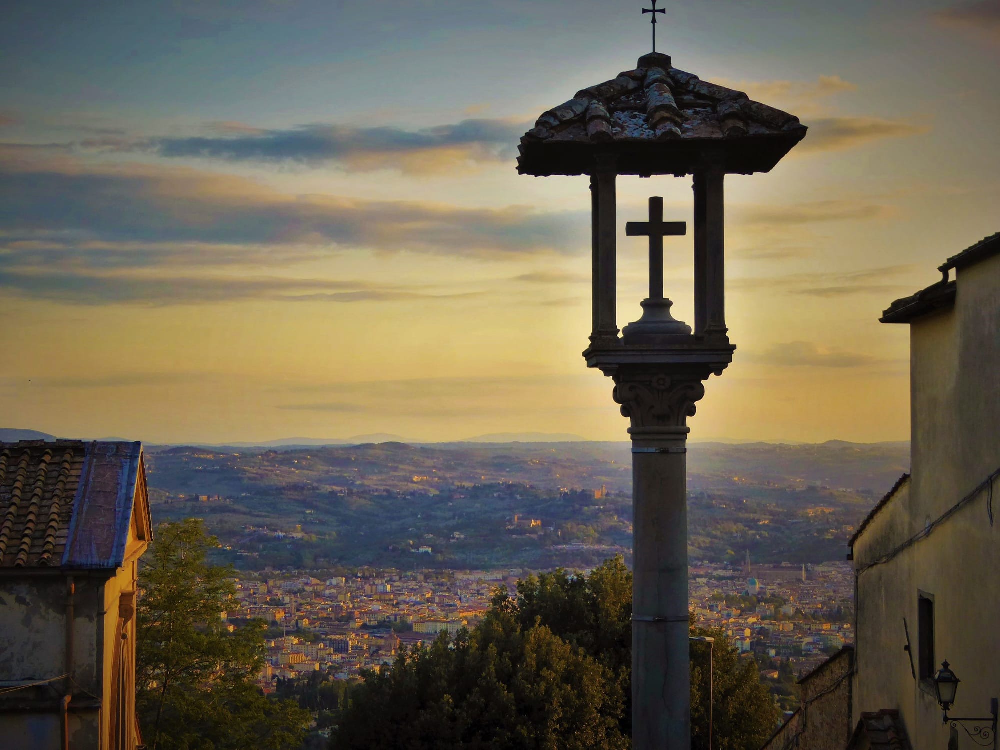 Monastery Sunset