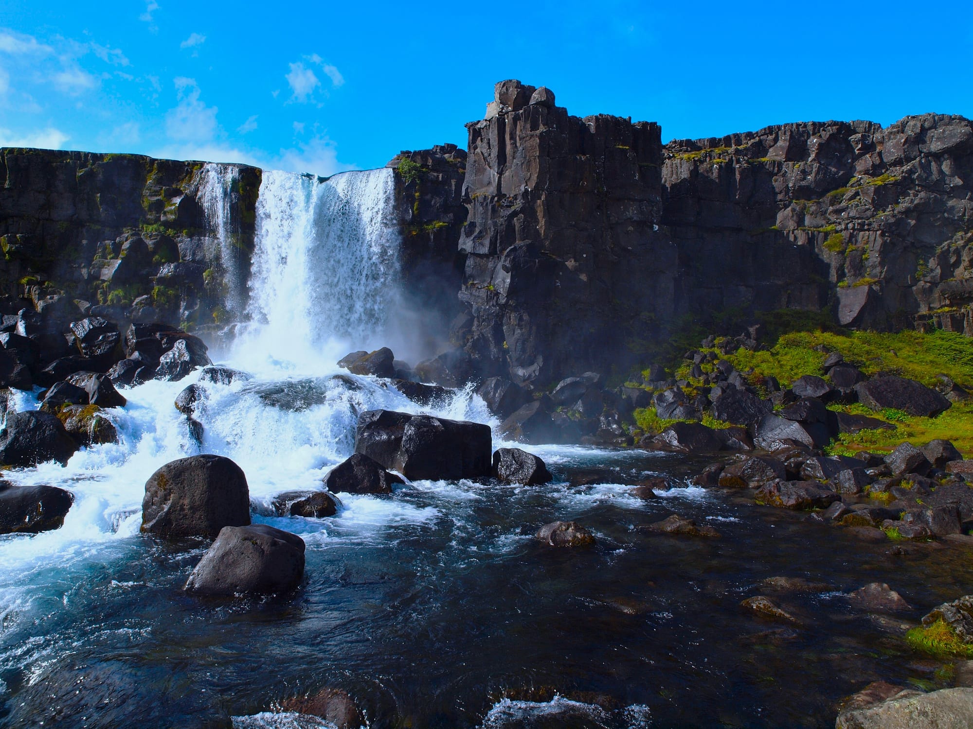 Oxararfoss Falls