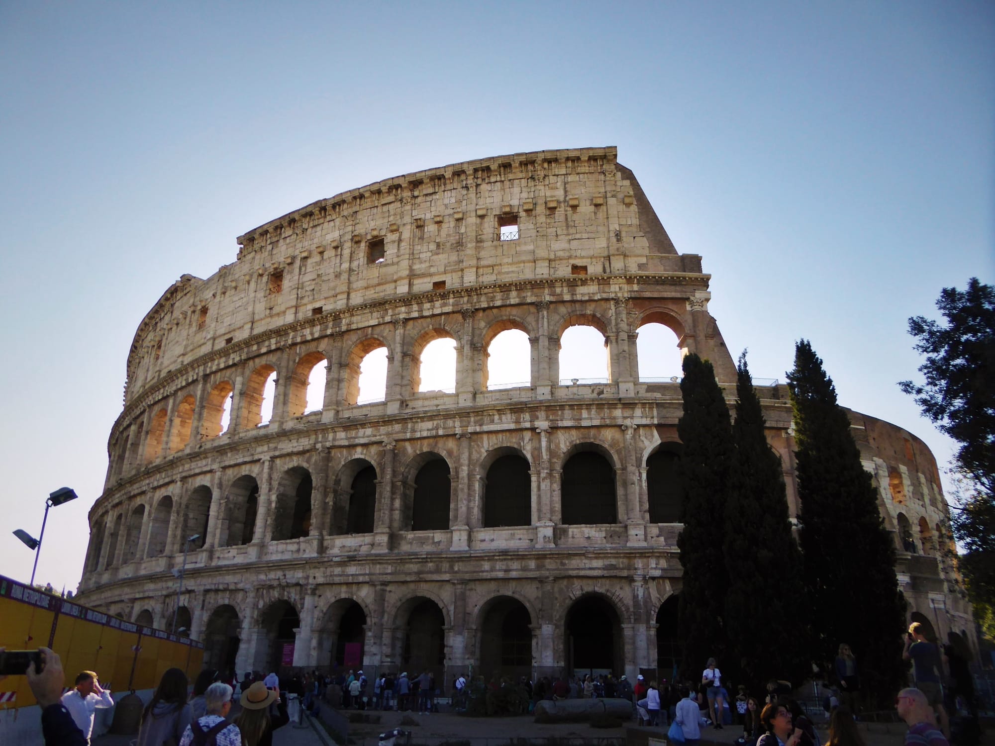 Daybreak at the Colosseum Rome