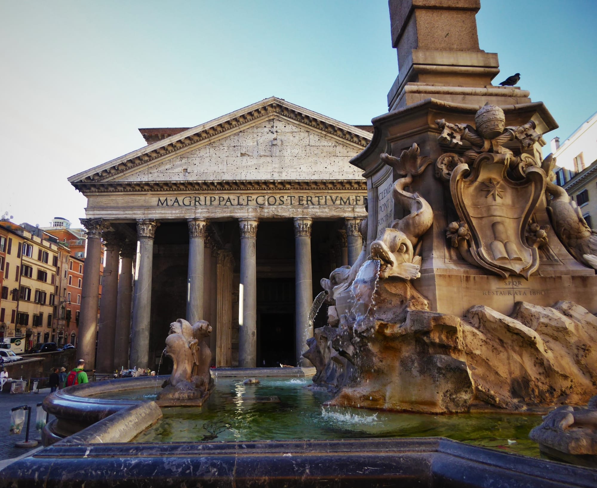 The Pantheon's Front Porch