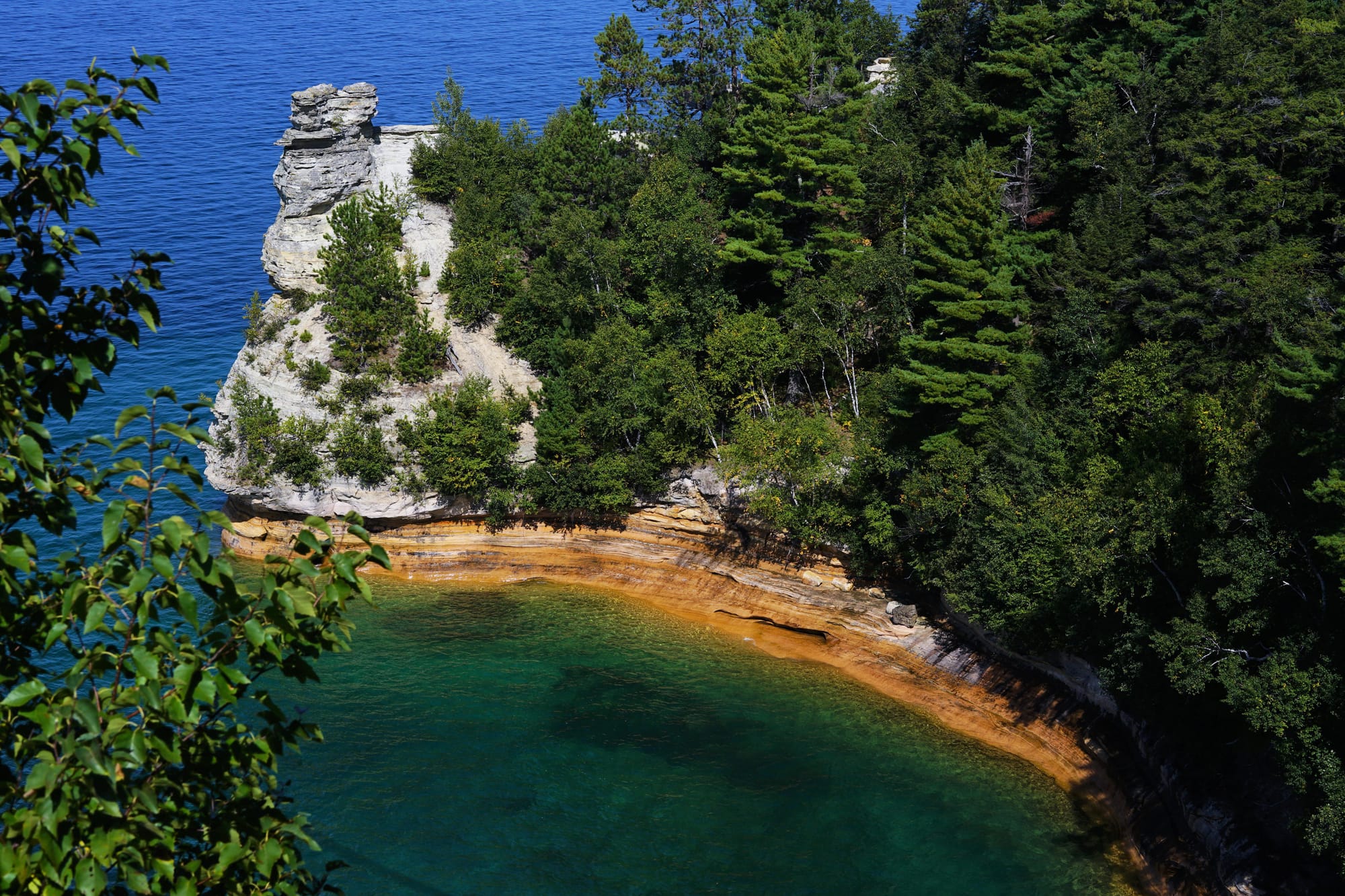 Miner's Castle Lake Michigan