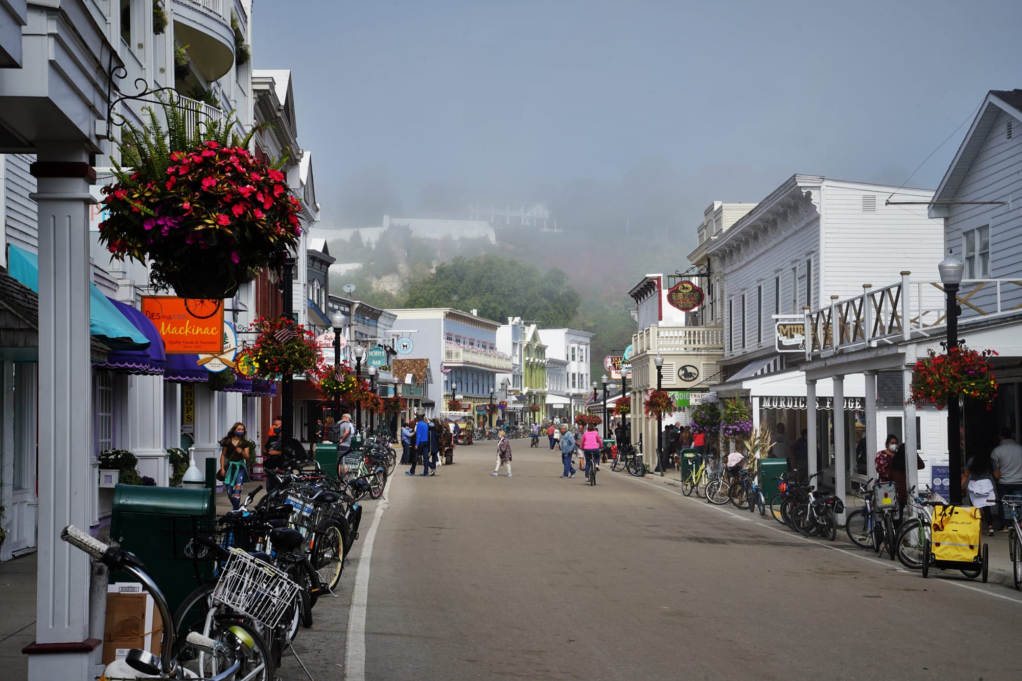 A Misty Mackinac Morning