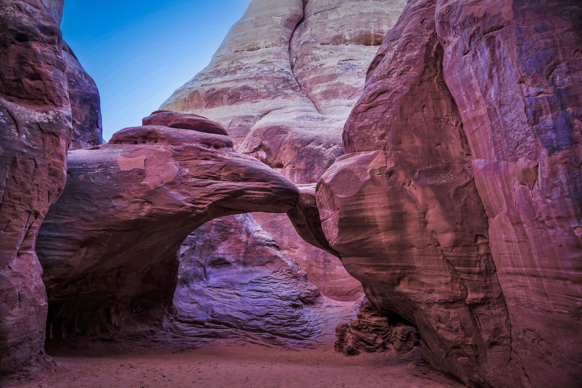 Slot Canyons in Arches