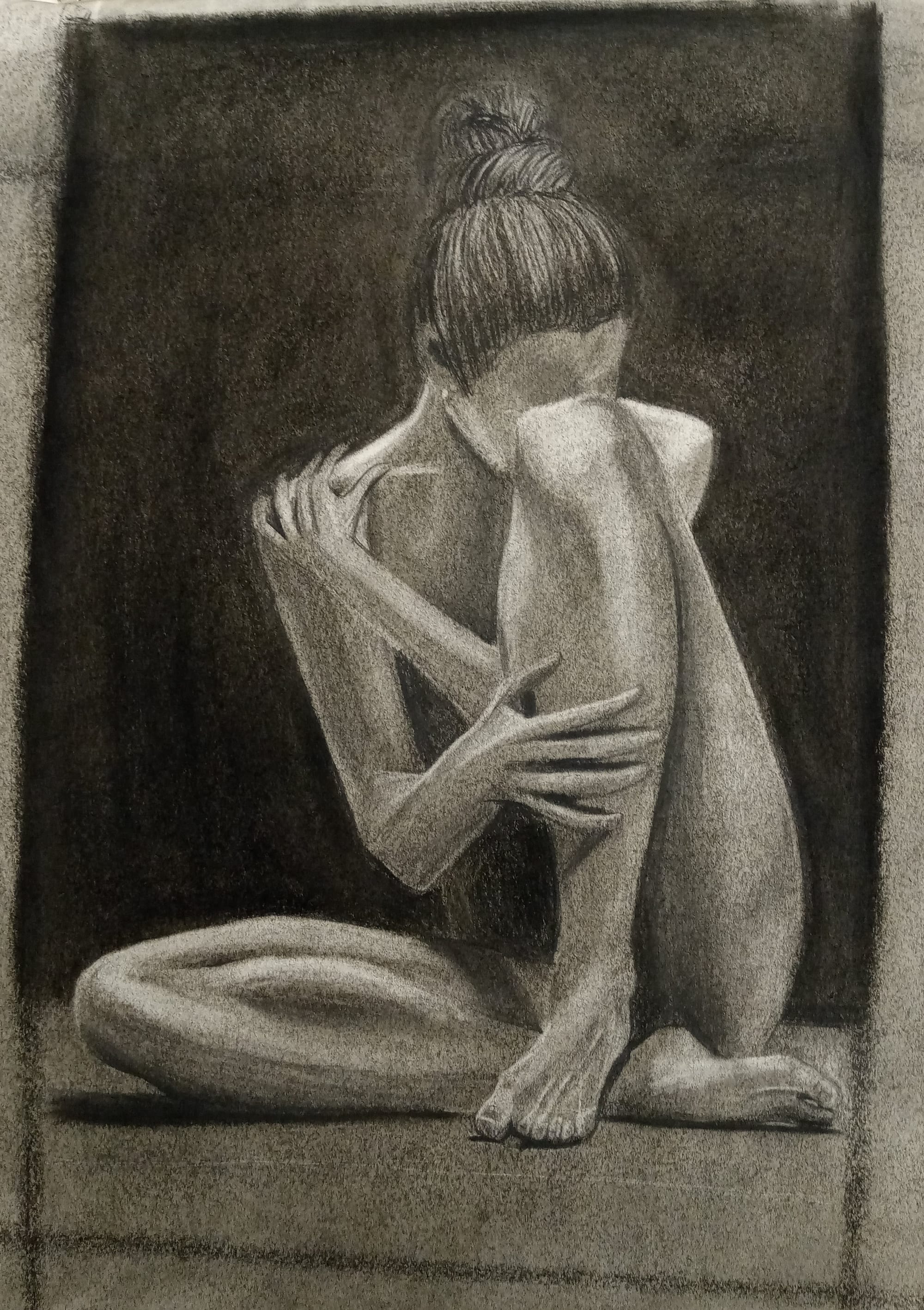 Charcoal Figure Drawing