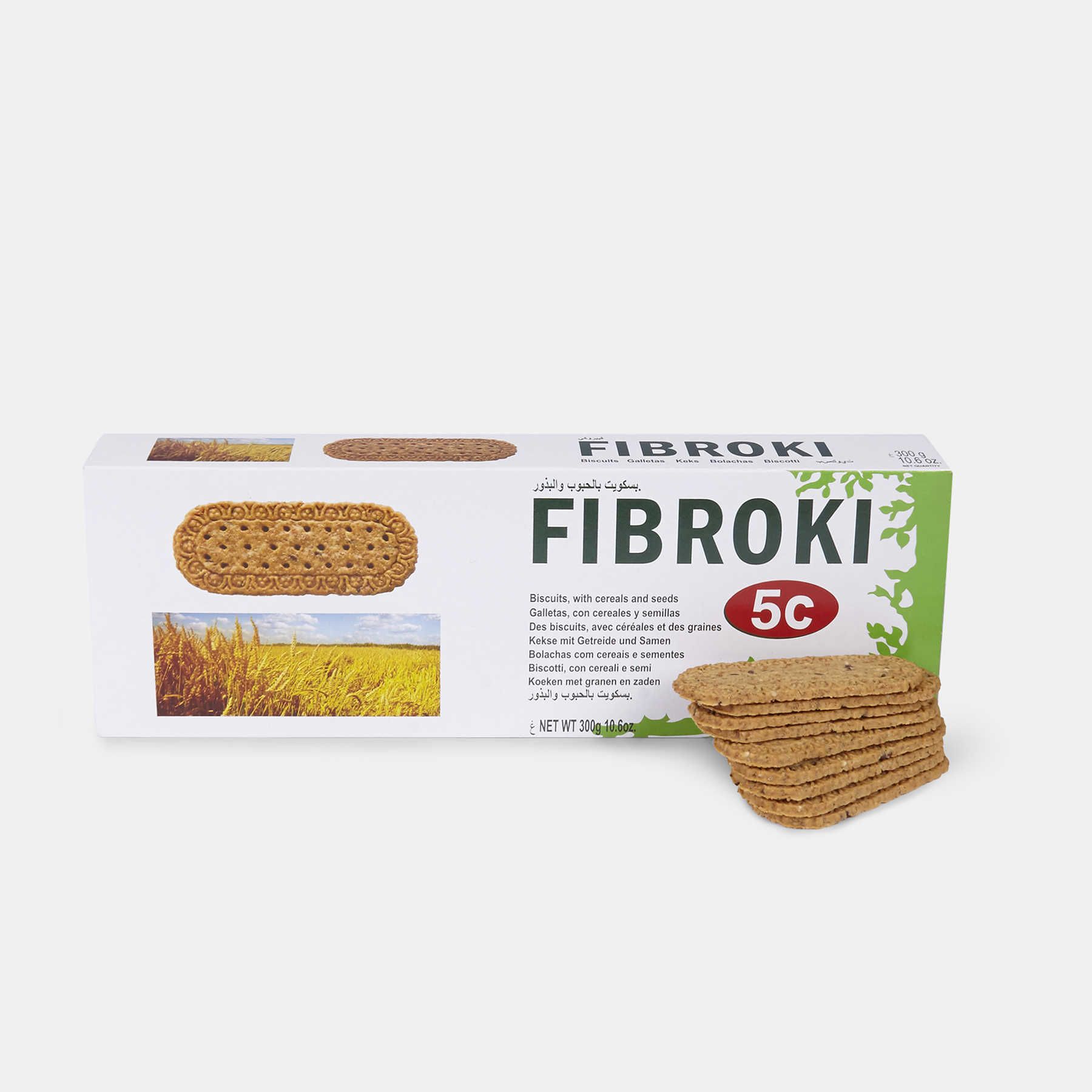 Fibroki bolachas 5 Cereais - 4,55 €