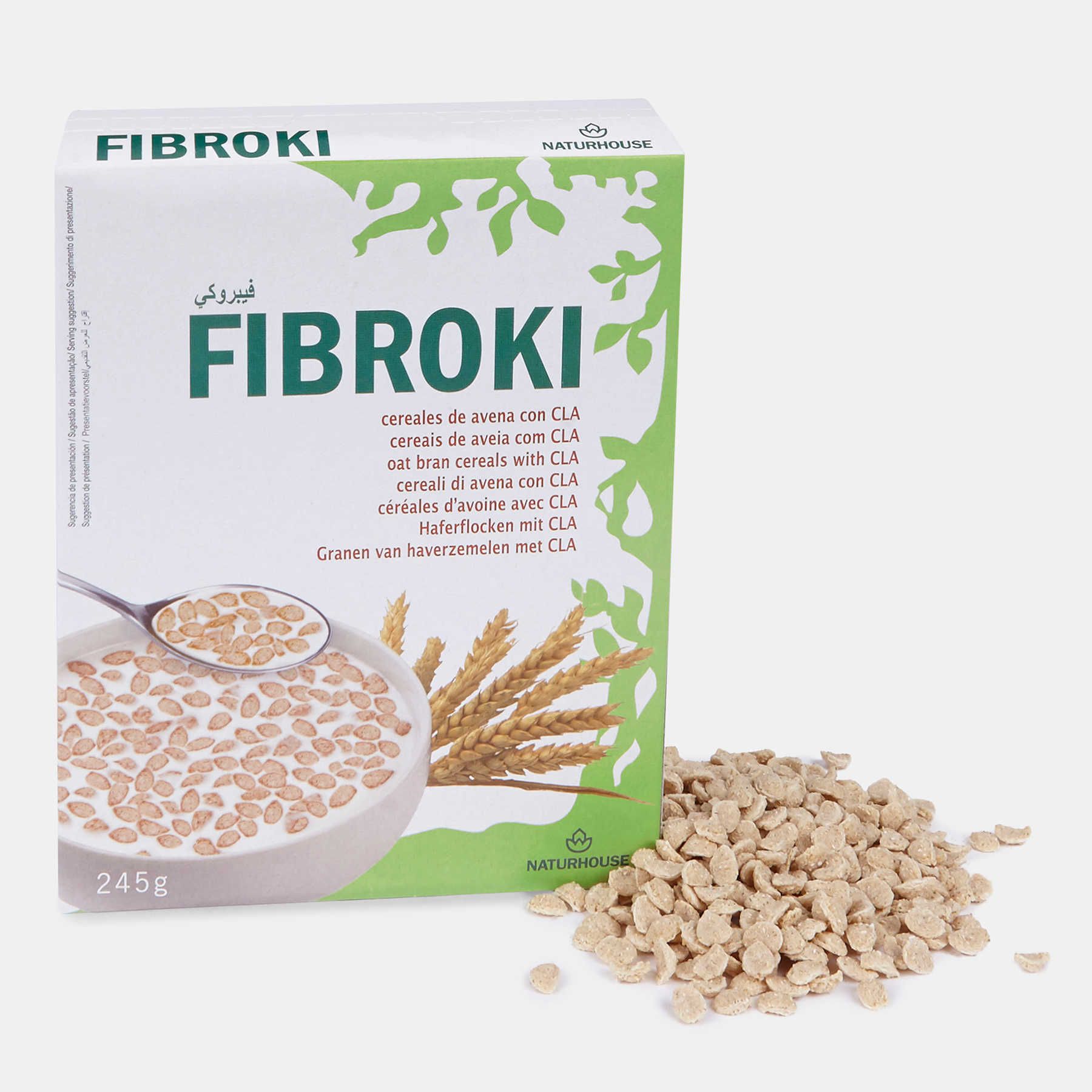 Fibroki Cereais de Aveia com CLA - 8,10 €