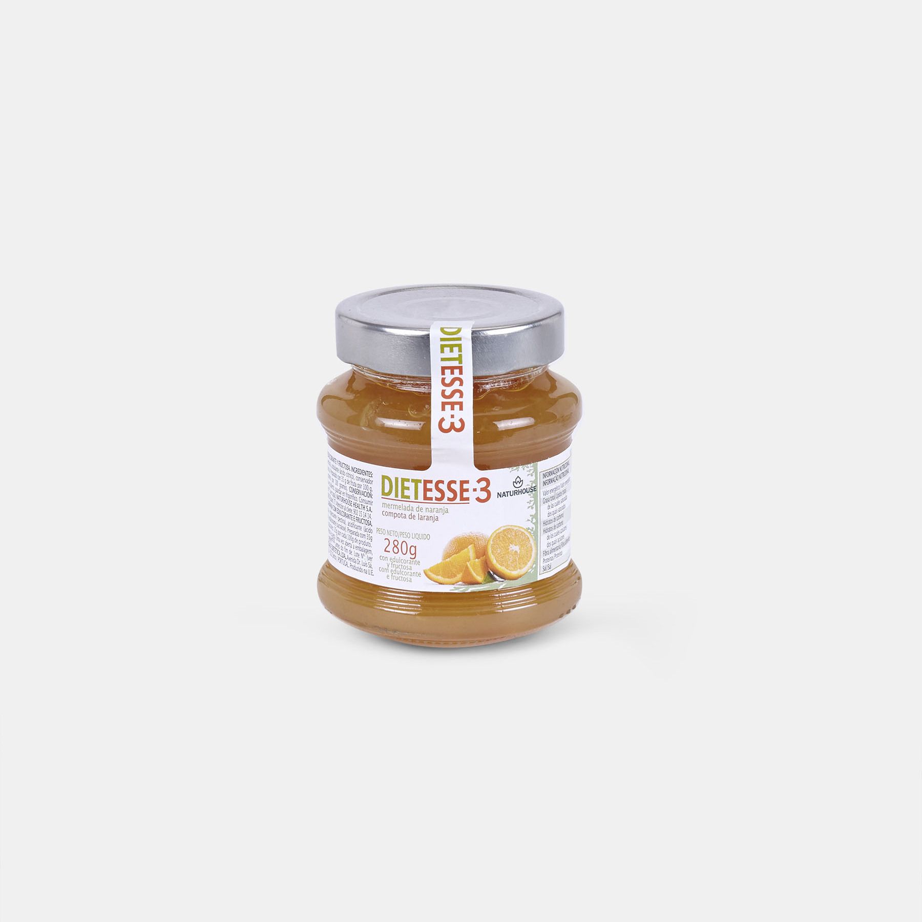 Compota com frutose sabor Laranja - 4,40 €