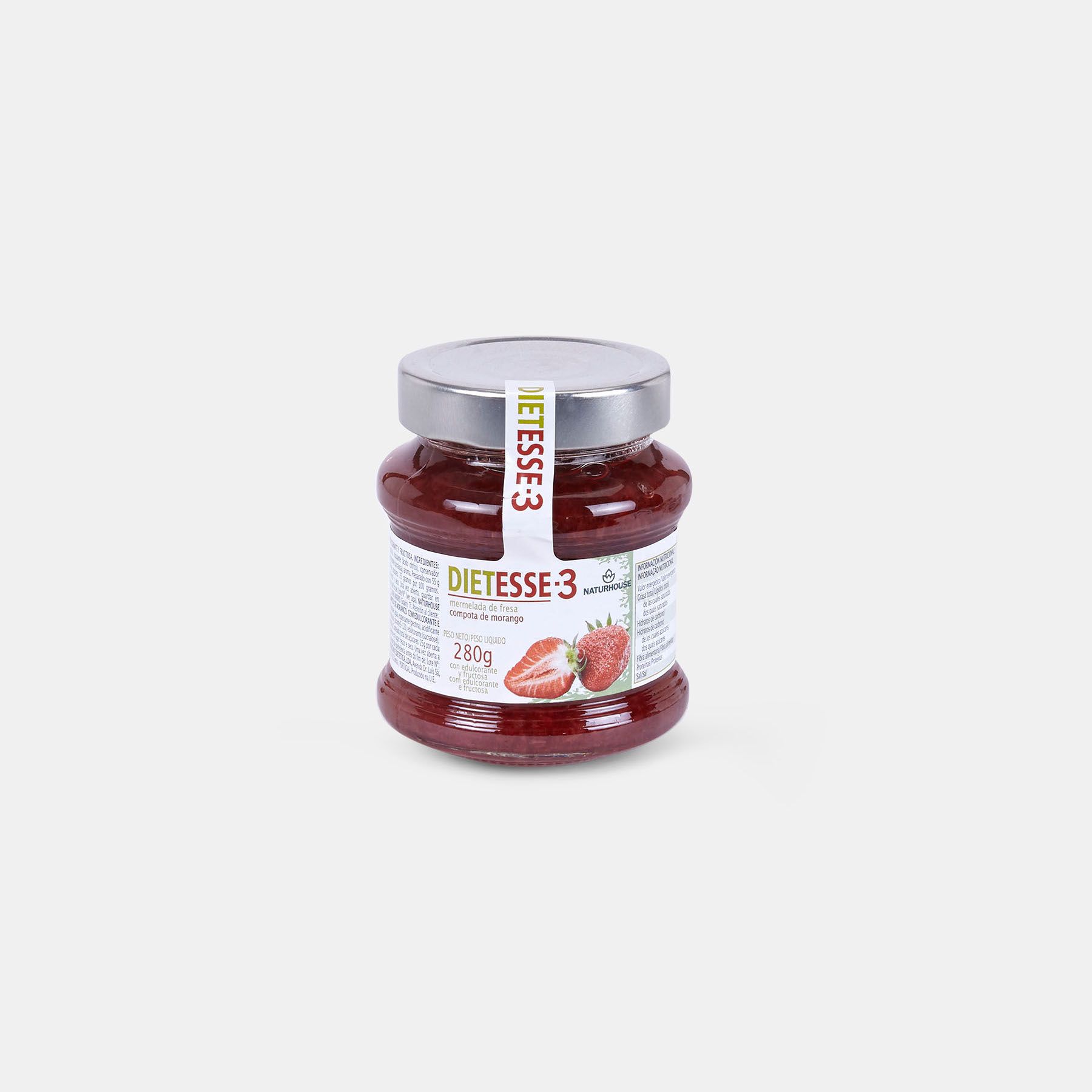 Compota com frutose sabor Morango - 4,40 €