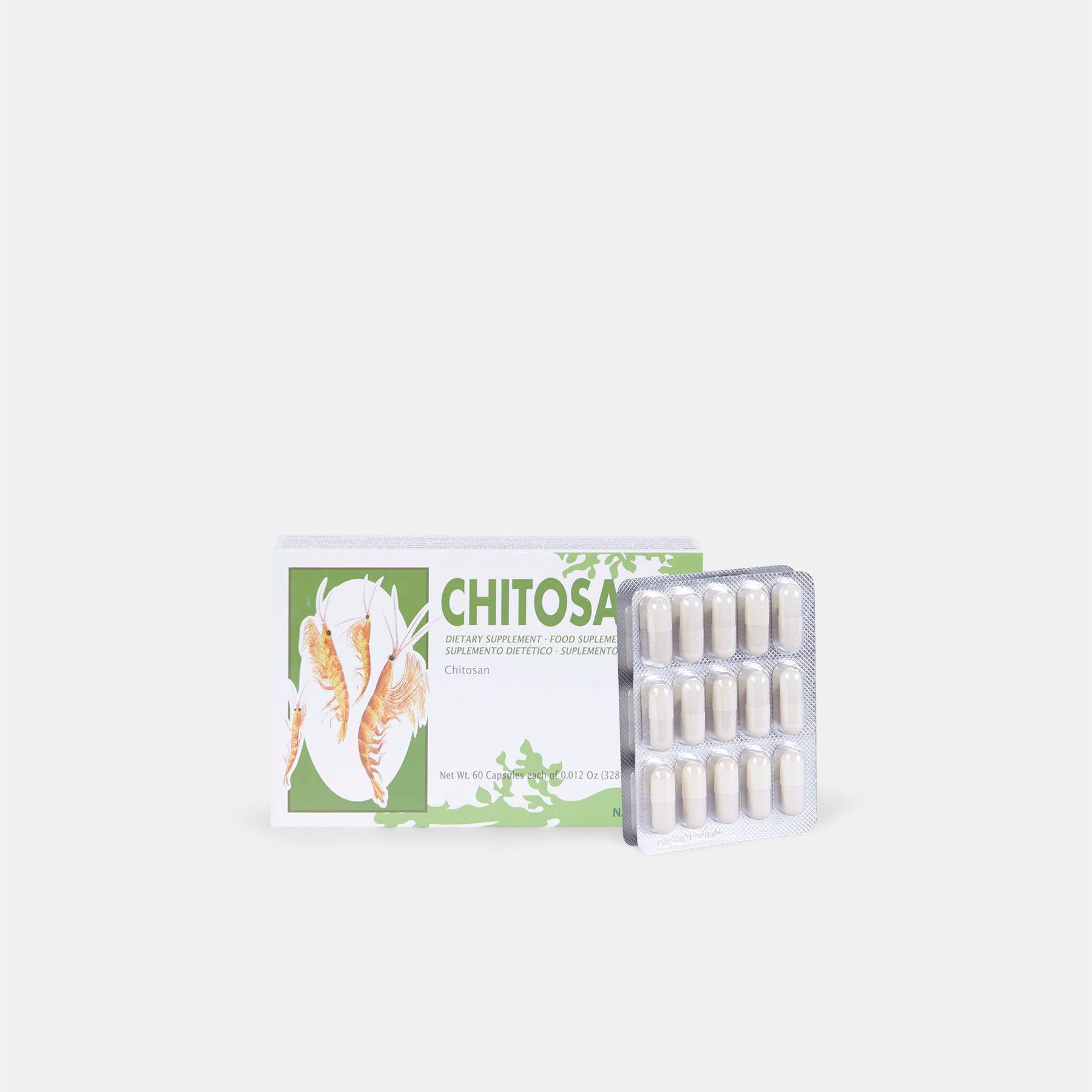 Chitosan 60 cápsulas-13,10 €