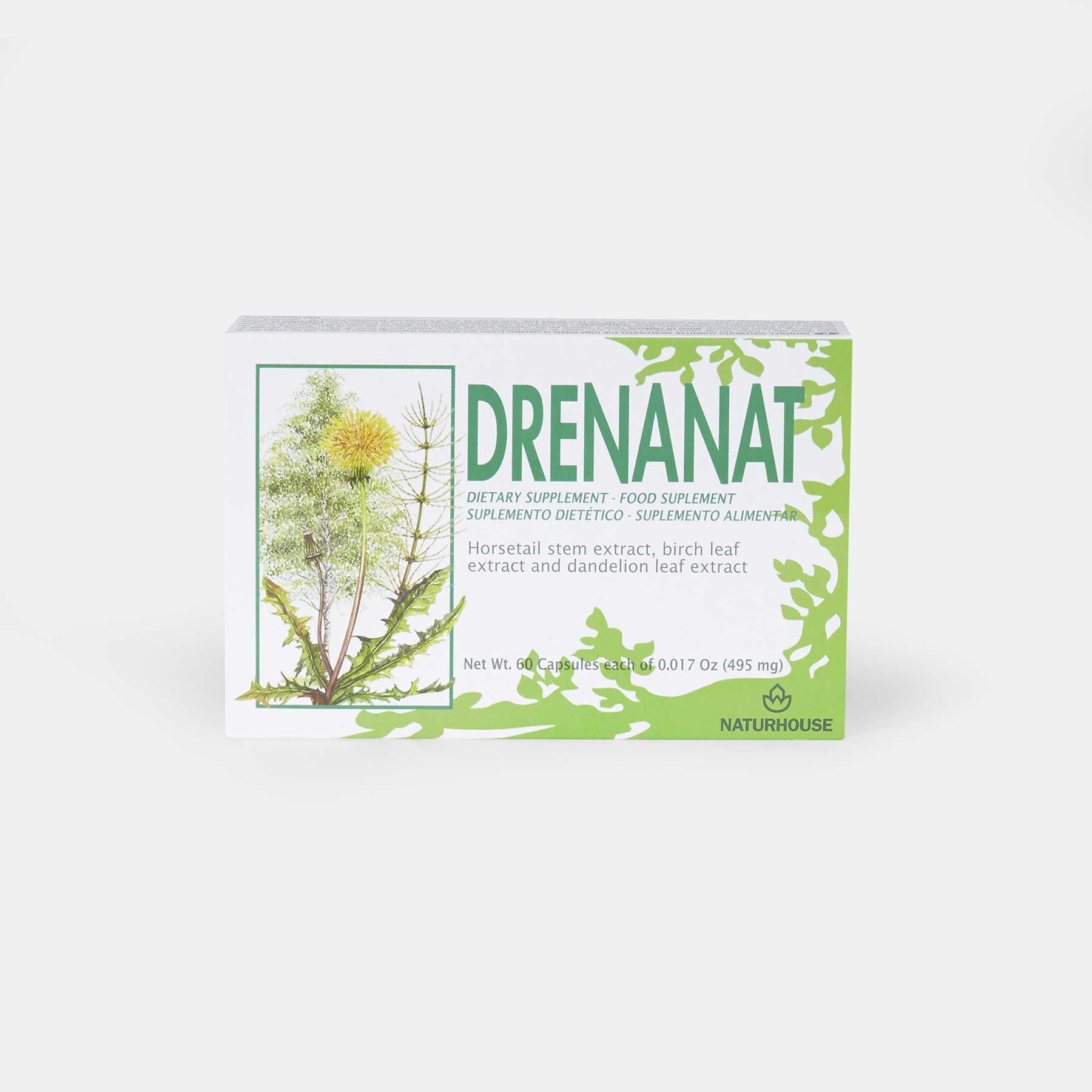 Drenanat 60 cápsulas-14,30 €