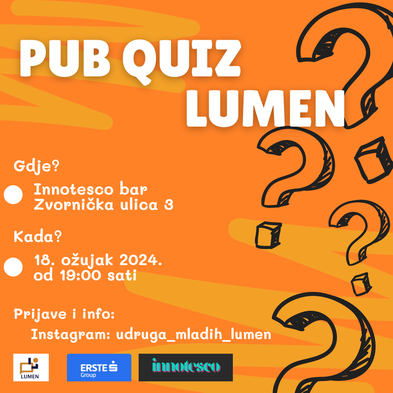 Pub quiz Lumen🤓