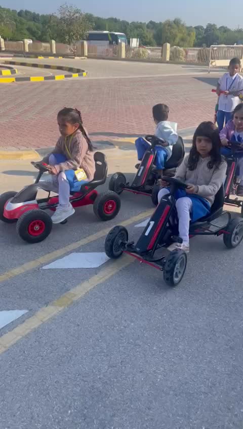  زيارتنا للمدرسة المرورية للأطفال 