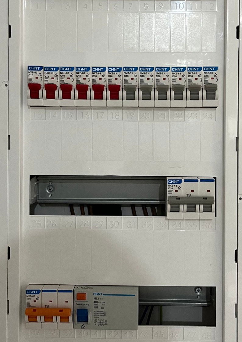 החלפת לוח חשמל