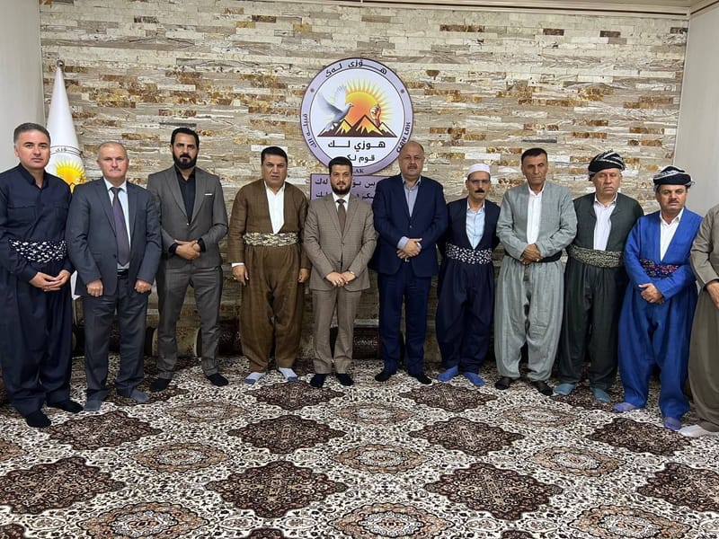 الاستاذ صباح الصالحي في  قضاء جمجمال