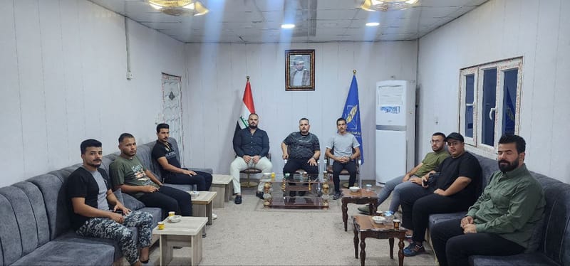 اجتماع بين مسؤولي اعلام الكرخ و الدائرة.