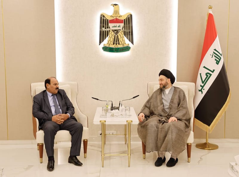 السيد عمار الحكيم يلتقي بوفد حركة الشباب للتغيير