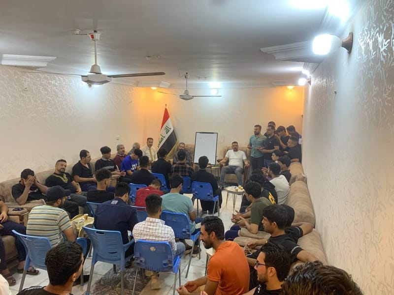 الاستاذ زيدون النبهاني في دائرة الحر