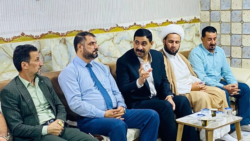 مسؤول تنظيمات الجنوب يستمر بجولته في محافظة واسط