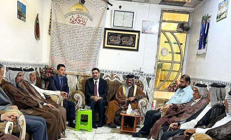 الموسوي في المؤتمر العشائري لعشيرة العجياوي