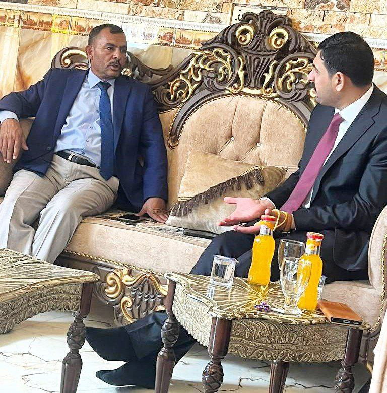 الموسوي يلتقي الاستاذ عباس معيون الدويچي