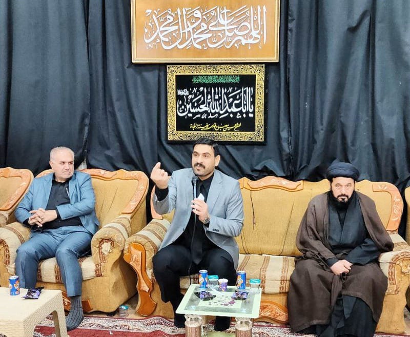 السيد قصي الموسوي  في الدائرة الثالثة - الدير