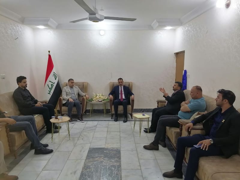 استمرار جولة مسؤول المكتب الإعلامي المركزي الأستاذ أياد فاضل في كربلاء