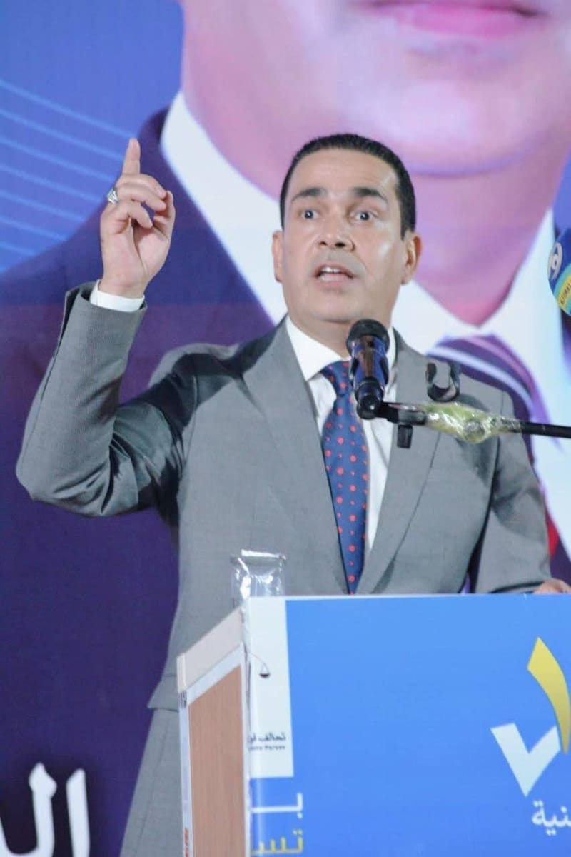 بابل تشهد تجمعا جماهيريا  لدعم مرشح تحالف قوى الدولة الوطنية