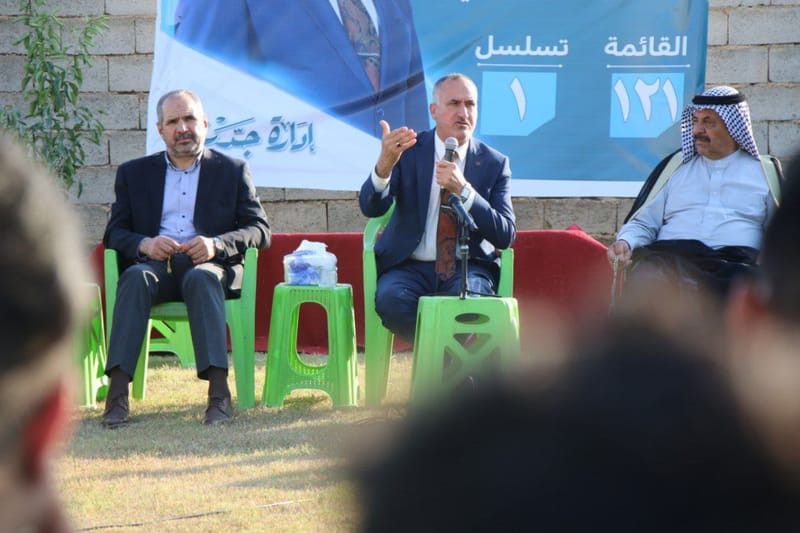 أمين ديالى الأستاذ قاسم المعموري في جنوب المحافظة