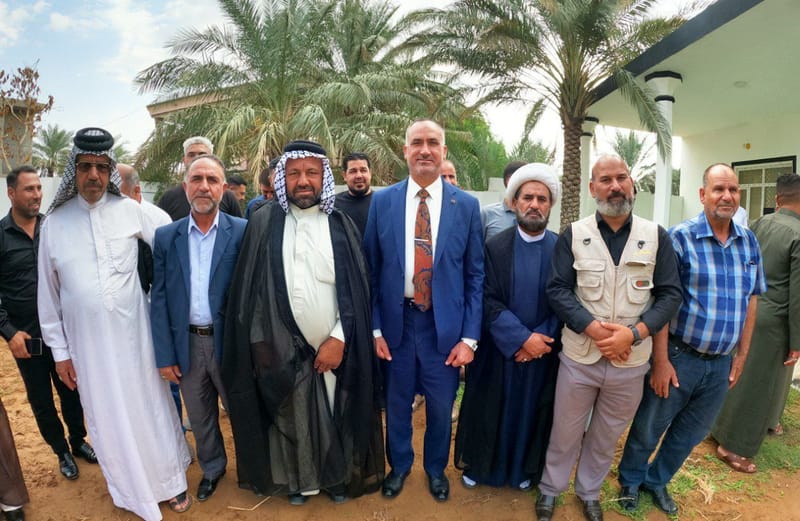 أمين المحافظة الاستاذ قاسم المعموري في قضاء مندلي