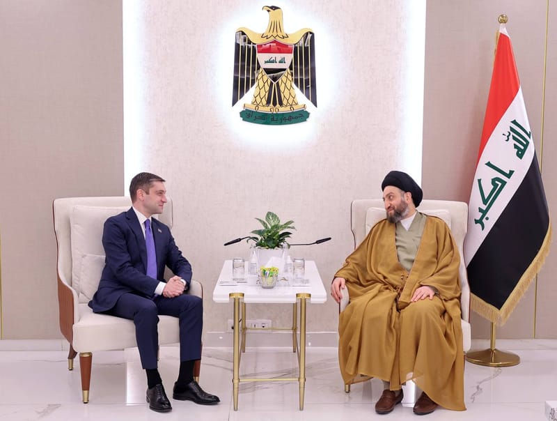 الحكيم يلتقي بسفير جمهورية أذربيجان