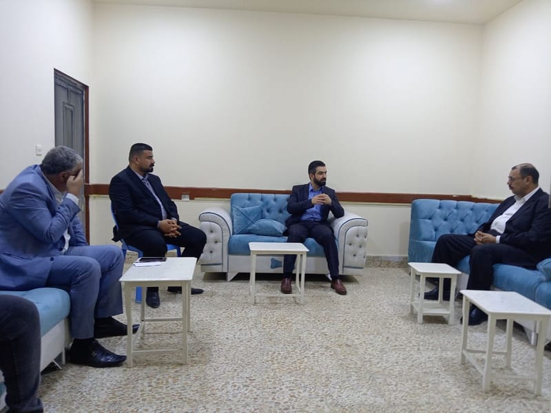 الدكتور محمد حسام الحسيني مسؤول مكتب العلاقات الوطنية في محافظة الديوانية