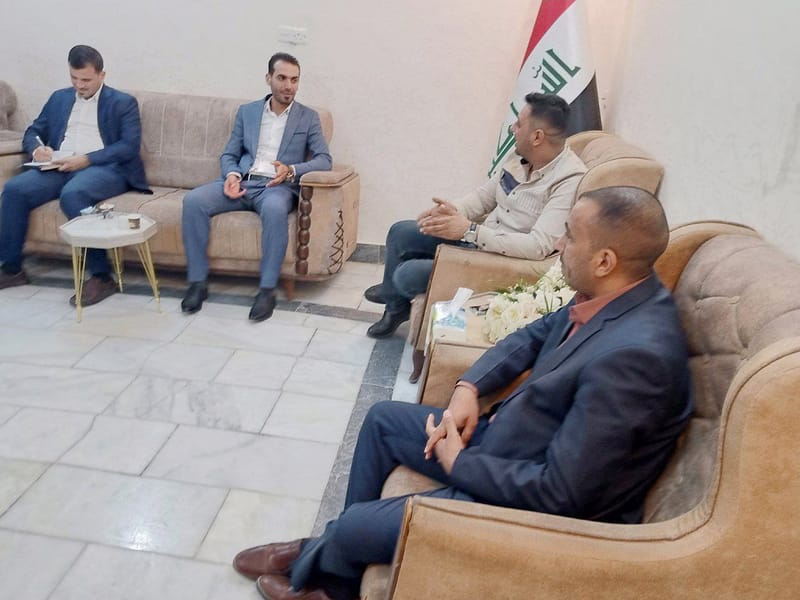 قيادة دائرة الهندية والحسينية في كربلاء المقدسة تعقد اجتماعها الدوري