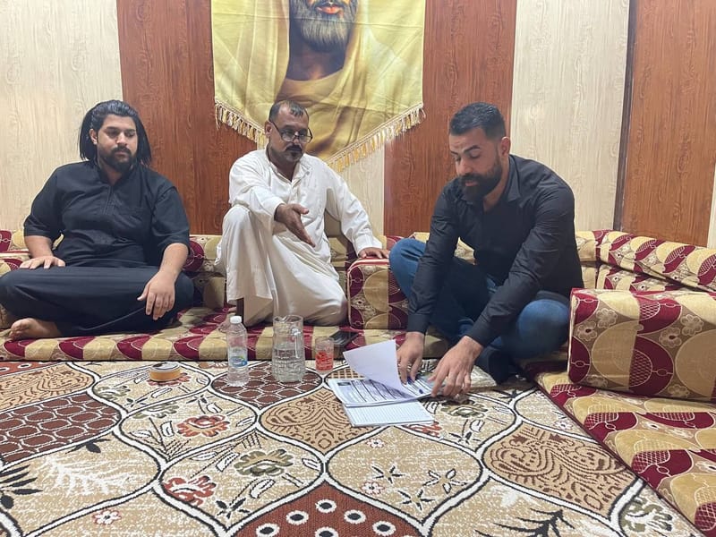 الاستاذ علي الحالوبي يزور عددا من المرتكزات التنظيمية.