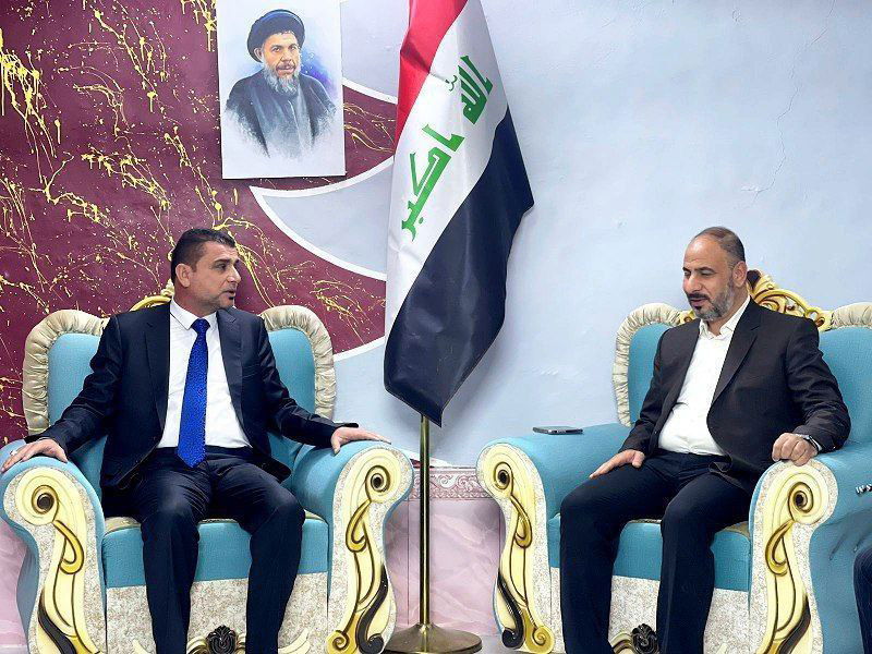 أمين ذي قاريقدم التهاني والتبريكات إلى مدير عام تربية المحافظة بمناسبة تسنمه المنصب