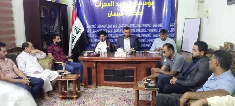 الأمانة التنفيذية لمحافظة ميسان تعقد اجتماعها الدوري