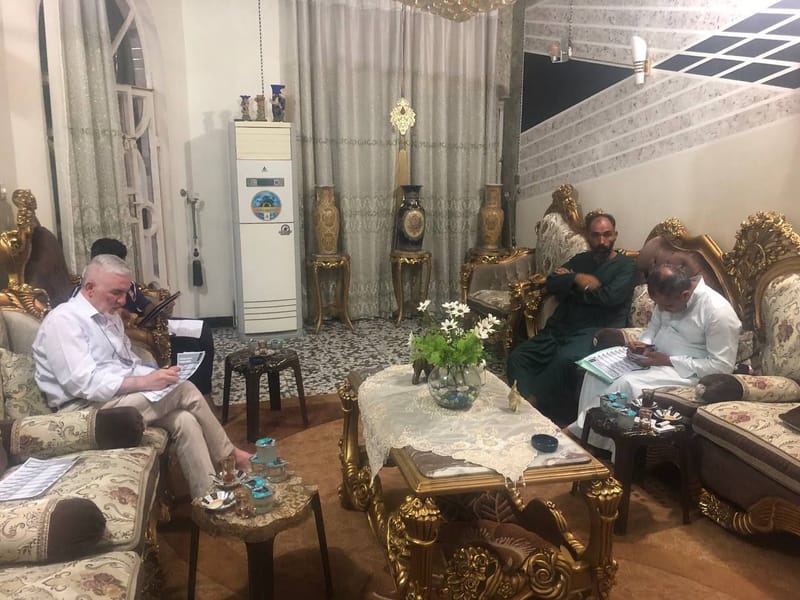 مسؤول دائرة الكفل في بابل يواصل نزوله الميداني لعدد من مرتكزات الدائرة